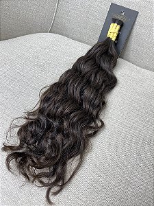 Cabelo Brasileiro do Sul Ondulado Castanho Claro 45cm 78g (PROMOÇÃO)