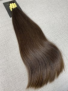 Cabelo Brasileiro do Sul Liso Loiro Natural 38cm 132g (fio de criança)