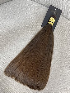 Cabelo Brasileiro do Sul Liso Loiro Natural 35cm 126g (Fio de Criança)