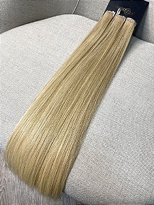 Invisible Dupla Brasileiro Liso Loiro Mesclado 197g 60cm