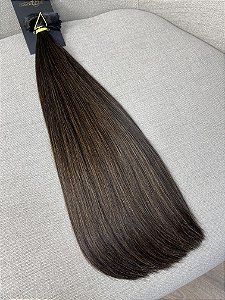 Nova Tela Brasileiro Liso Morena Iluminada 50cm 112g