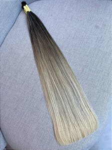 Cabelo Brasileiro Liso Esfumado Mesclado