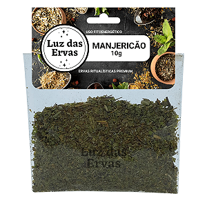 Manjericão 10g (kit com 5 unidades)