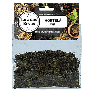 Hortelã 10g (kit com 5 unidades)