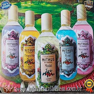 Desodorante perfumado Mithus da Amazônia 500ML Caixa com 10 unidades