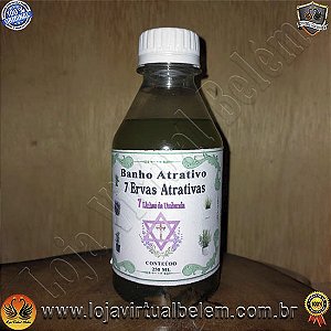 Banho Atrativo 7 Linhas da Umbanda 250 ml