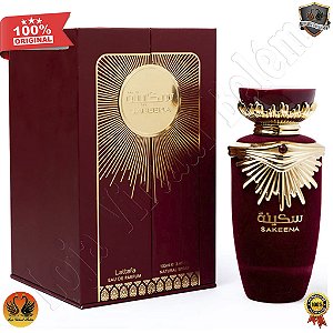 Perfume Árabe Lattafa Sakeena Eau de Parfum Feminino 100ml