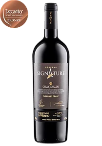 Vinho Casa Geraldo Colheita de Inverno Signature Reserva Cabernet Franc