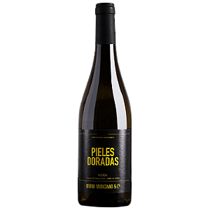 Vinho Branco Espanhol Biodinâmico Pieles Doradas Bruno Murciano Valencia D.O. Utiel-Requena Caudete de las Fuentes