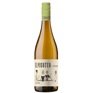 Vinho El Picoteo Branco Espanhol Bodegas Piqueras Orgânico Castilla LA Mancha D.O Almansa Espanha