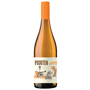Vinho Laranja Natural El Picoteo Orange Espanhol Bodegas Piqueras Orgânico Castilla La Mancha