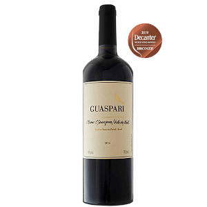 Vinho Guaspari Vista da Mata Safra 2016 Cabernet Franc Cabernet Sauvignon Cave de Coleção Especial