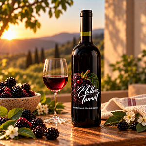 Vinho Jovem Demais pra Ser Sério Malbec e Tannat Tinto por Alma Vinhos