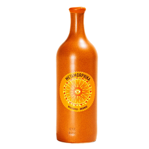 Metamorphika Vinho Laranja Macabeu Brisat Orgânico Garrafa de Cerâmica