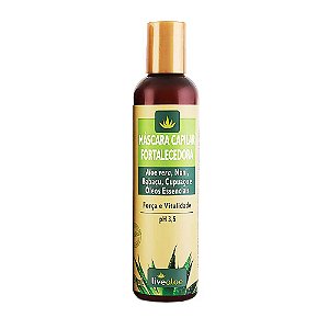 Máscara Capilar Fortalecedora Livealoe 200ml