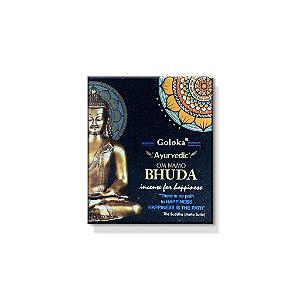 Incenso Cascata Linha Black Om Namo Budha Goloka 436466