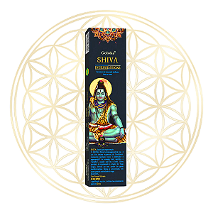 Incenso Goloka Vareta Linha Black - Shiva