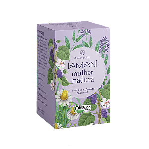 Chá Orgânico Funcional Iamaní Mulher Madura 15 sachês