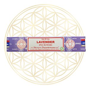 Incenso Premium Satya de Vareta Lavanda 15g