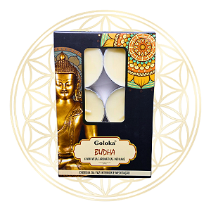 Vela Aromática P/ Rechaud Indiana Goloka - BUDHA