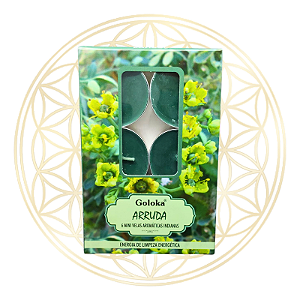 Vela Aromática P/ Rechaud Indiana Goloka - ARRUDA