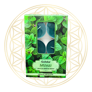 Vela Aromática P/ Rechaud Indiana Goloka - PATCHOULI