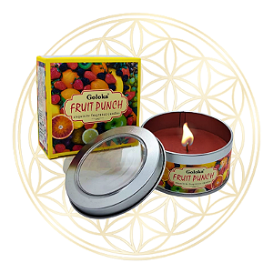 Vela Aromática Indiana Goloka - Ponche de Frutas