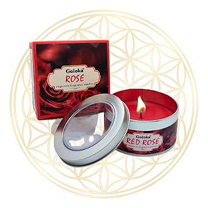 Vela Aromática Indiana Goloka - Rose