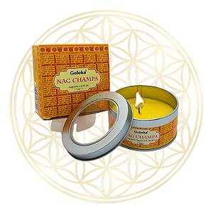 Vela Aromática Indiana Goloka - Nag Champa