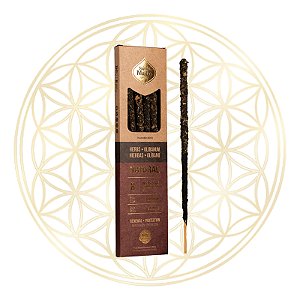 Incenso Sagrada Madre Vareta Linha Dois Aromas Natural - Ervas e Olíbano