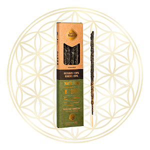 Incenso Sagrada Madre Vareta Linha Dois Aromas Natural - Alecrim e Copal