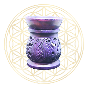 Rechaud Pedra Sabão M - ROXO