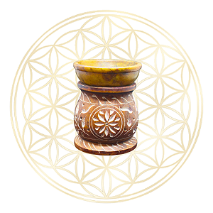 Rechaud Pedra Sabão P - AMARELO