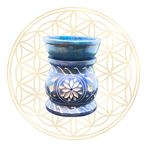 Rechaud Pedra Sabão P - AZUL