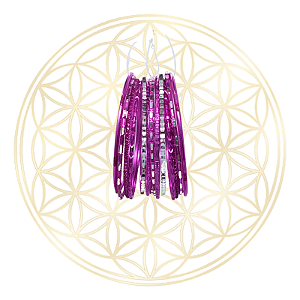 Kit com 7 Pulseiras Tradicional Indiana - Magenta