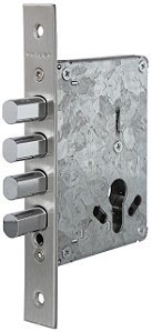 Fechadura auxiliar de 04 pinos 60 mm