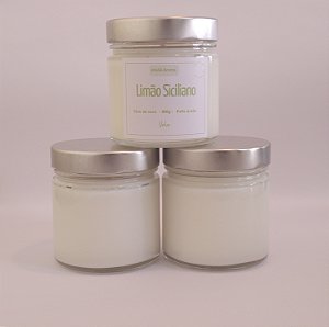 Vela Aromática Limão Siciliano 180gr