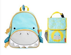 Mochila e Lancheira Skip Hop - Tubarão