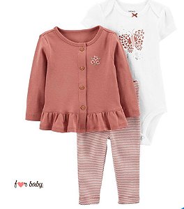 Conjunto Carter's - 3 peças