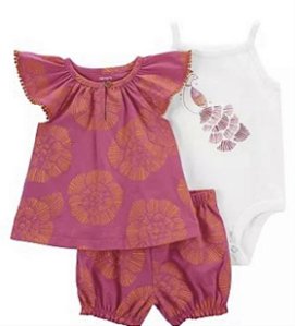 Conjunto Carter's - 3 peças