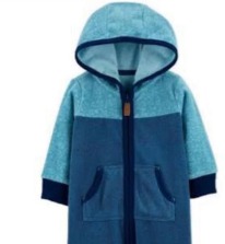 Macacão Fleece com capuz