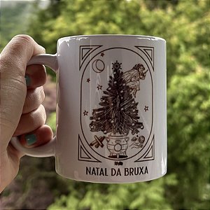 Caneca Natal da Bruxa