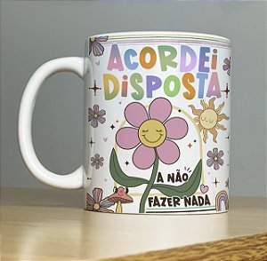Caneca Acordei Disposta