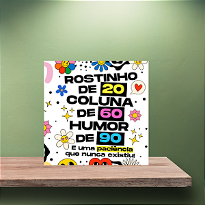 Azulejo Rostinho de 20