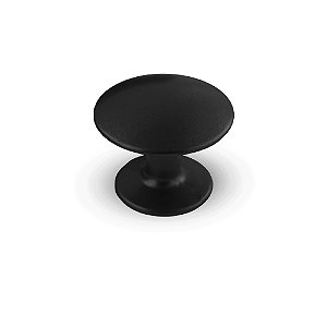 Puxador Zamac ZM5000 Preto Fosco