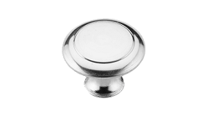 Puxador Ponto Inox Redondo 23mm