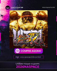 Street Fighter IV PS4/PS5 Mídia Digital