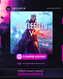 Battlefield™ V PS4/PS5 Mídia Digital