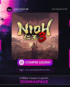 Nioh 3 PS5 Mídia Digital