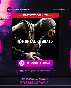 Mortal Kombat X PS4/PS5 Mídia Digital